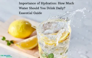 importance of hydration