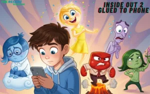Inside Out 2 Glued to Phone